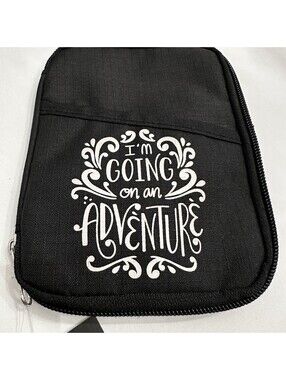 Owlcrate Passport Zip Around Wallet Black And White Brand New With Tags